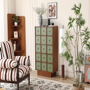 Mid-Century Modern Modular Solid Wood <b>Storage</b> <b>Cabinet</b> for Home Furniture Multi-Purpose for Bedrooms Living <b>Rooms</b> <b>Dining</b> Hotels - Product Image 3