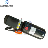 Pompe hydraulique 15L unité d'alimentation hydraulique, unité d'alimentation à simple effet 12 V DC pompe hydraulique pour remorque à benne basculante
