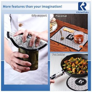 Non-Slip Silicone Induction Cooktop Protector Mat Heat Proof <strong>Pad</strong> for <strong>Kitchen</strong> - Product Image 6