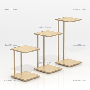 Cao cấp Phụ Nữ Túi Xách hiển thị foor đứng kim Loại hiển thị đứng dẫn hiển thị đứng cao và thấp đầu bảng thiết lập giày và túi cửa hàng - Product Image 3