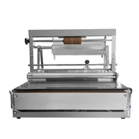 Machine semi-automatique de haute qualité en acier inoxydable pour l'emballage et le repassage de films de boîtes de parfum