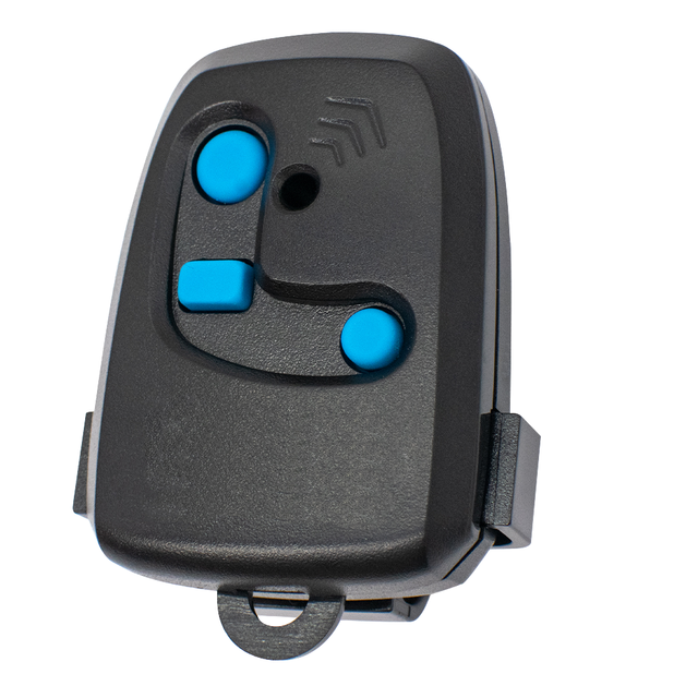 PECCININ Compatible Garage Door Remote Control 3 Buttons 433MHz Visor Clip Rolling Code Gate Remote Control