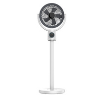 Ventilateur de sol électrique intelligent à chargement USB à commande vocale pour la maison, l'extérieur, l'hôtel et le camping-car en matière plastique