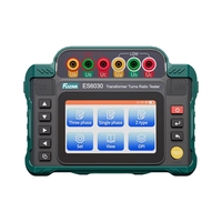 Testeur numérique de rapport de transfert de transformateur FUZRR ES6030 0,9-10000 TTR, écran tactile 5 pouces, mémoire de données USB pour PC