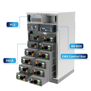Sistemas de almacenamiento de energía solar de 100kW, 200kW y 500kW con baterías de litio para almacenamiento de energía comercial. - Product Image 4