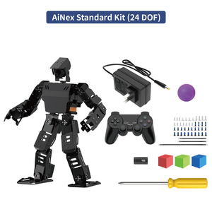 หุ่นยนต์ฮิวแมนนอยด์ AiNex ROS Education AI Vision ขับเคลื่อนด้วย Raspberry Pi 4B พร้อมอัลกอริธึมการเคลื่อนไหวแบบย้อนกลับสองขา ชุดการเรียนรู้และการสอน - Product Image 4