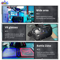 VR Thunder Battle, simulateur VR compétitif à deux joueurs, jeux de tir en réalité virtuelle pour salle de jeux VR