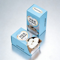 Boîte à café et à thé pliable en carton ondulé OEM ODM tendance, boîte en papier alimentaire personnalisée imprimée, boîte de rangement biodégradable