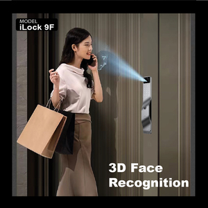 TIMY A8 ล็อคประตูกระจกพร้อมระบบจดจำใบหน้าด้วยลายนิ้วมือ การ์ด RFID ควบคุมผ่านแอป กล้องในตัว แอป Tuya - Product Image 4