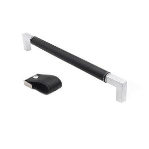 Venta al por mayor Manija Minimalista Muebles Cajón Armario Ropa Gabinetes Maleta <span class=keywords><strong>Cuero</strong></span> Latón Tiradores - Product Image 5