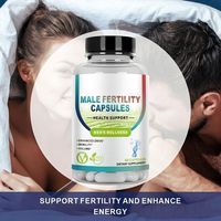 Capsules de fertilité masculine HDK OEM ODM avec racine de maca, algues marines, iode et vitamines pour la santé reproductive, l'énergie et le bien-être des hommes