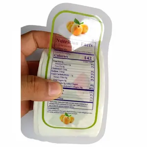 Nieuwe Aankomst Zelf Thermische Zelfklevende Sticker Sap Fles Glossy Bopp Label