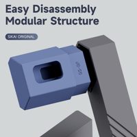 SIKAI Geometrischer Ladeständer für Samsung Galaxy Fit3/Fit2, Modulares Armband-Dock mit Kabelmanagement und Rutschfester Basis für den Schreibtisch