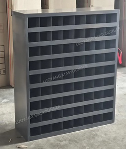 Metaal bouten & moeren opbergbakje duivenhuis opbergkast <span class=keywords><strong>hardware</strong></span> onderdelen 72 vakken stalen kast - Product Image 4