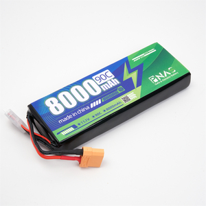 Batterie lithium-ion de course haute puissance pour drone, 5200mAh 11.1V 14.8V 22.2V 3S/4S/6S/7S/20C/30C/40C/50C, modèle 1 - Product Image 6