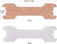 Bandes Dilatatoires Nasales Personnalisées 66x19mm pour une Meilleure Respiration, Anti-Ronflement Sportif pour un Sommeil Réparateur