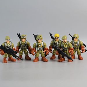 HBAOCH Set di 3 <span class=keywords><strong>Action</strong></span> <span class=keywords><strong>Figure</strong></span> Soldati delle Forze Speciali con Armi, Giocattolo Militare in Plastica <span class=keywords><strong>da</strong></span> Assemblare, Regalo STEM per Bambini - Product Image 3