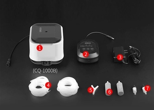 CQ loạt máy bơm không khí một máy bơm không khí hiệu quả mà bơm sức sống tăng vào hệ sinh thái hồ bơi - Product Image 2