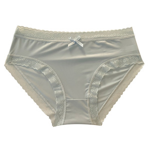 Ropa Interior Femenina al por Mayor, Bragas <span class=keywords><strong>de</strong></span> Verano Ultrafinas <span class=keywords><strong>de</strong></span> Seda <span class=keywords><strong>de</strong></span> <span class=keywords><strong>Hielo</strong></span>, Cintura Media, con Lazo, Transpirables y Sexys - Product Image 3