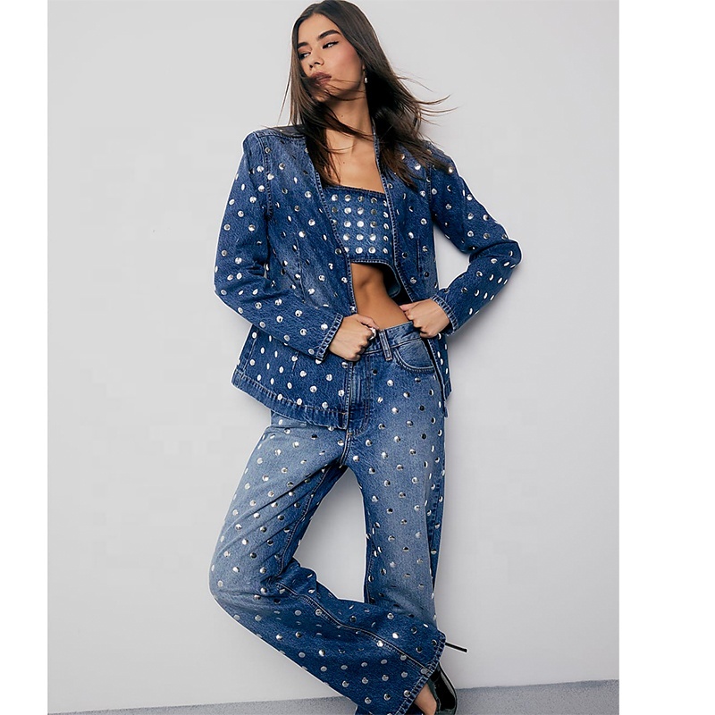 Custom Women s Denim Sets Jeans