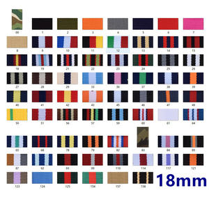 สายนาฬิกาผ้าทอลายทางผ้าใบไนลอนหรูหรา22มม. 20มม. 18มม. สายนาฬิกาสำหรับเข็มขัดนิรภัยวัสดุผ้า - Product Image 6