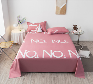 Juego de <span class=keywords><strong>cama</strong></span> personalizado de microfibra 100%, juego de edredón barato con estampado de dibujos animados, sábanas - Product Image 5