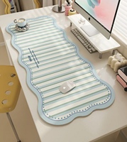 Tapis de souris multifonctionnel en silicone, tapis de souris flexible pour l'affichage en magasin, fournitures de bureau
