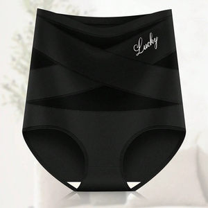 Culotte de maternité en coton taille haute, ceinture réglable, motif floral imprimé, sous-vêtement respirant pour femmes enceintes, M-5XL - Product Image 3