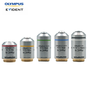 Olympus BX53 onderzoeksmicroscoop met driekleuren fluorescentie-aansluiting, uitgerust met 5 objectieven (4x, 10x, 20x, 40x, 100x) en LED-verlichting - Product Image 5