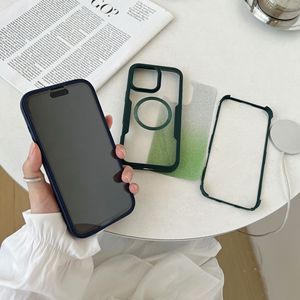 <span class=keywords><strong>Coque</strong></span> de protection intégrée avec aimant et support anti-chute pour <span class=keywords><strong>iPhone</strong></span> 17 16 Pro Max 14 - Product Image 4