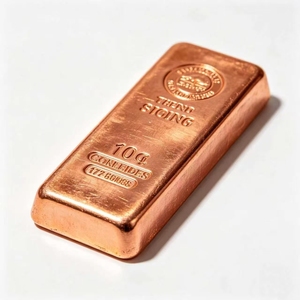 10 AVDP Oz .999 Fine Solid Copper Ingot <b>Bar</b> High Purity Cast Metal for Collection and Investment Copper Bullion <b>Bar</b> - Product Image 6