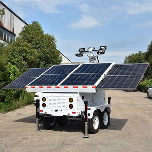 Thiết kế mới năng lượng mặt trời ánh sáng tháp di động Trailer Loại năng lượng mặt trời ánh sáng tháp với giá tốt - Product Image 4