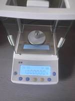 Balance analytique électronique de la série FA, 0,01 mg, avec calibration interne, balance de laboratoire, capacité de 120 g