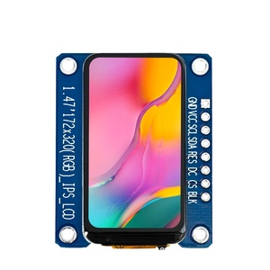 1.47 นิ้ว IPS TFT LCD จอแสดงผลโมดูล 172RGB×320 ST7789 ไดร์เวอร์ 12PIN SPI หน้าจอสีพร้อม PCBA สำหรับอาร์ดูโน่อุปกรณ์สวมใส่ได้ - Product Image 1