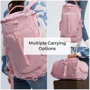 <span class=keywords><strong>Sac</strong></span> <span class=keywords><strong>de</strong></span> <span class=keywords><strong>sport</strong></span> pour <span class=keywords><strong>femme</strong></span> avec compartiment à chaussures 3 en 1 <span class=keywords><strong>sac</strong></span> à dos <span class=keywords><strong>de</strong></span> voyage sacs à bandoulière Weekender <span class=keywords><strong>sac</strong></span> à dos mode sacs à bagages - Product Image 3