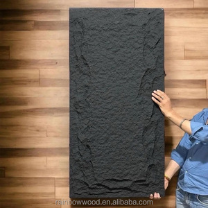 Panel de Pared de Piedra PU, Paneles Decorativos Modernos y Ecológicos para Exteriores, Ligeros, Resistentes al Fuego y al Agua, Granito Artificial - Product Image 1