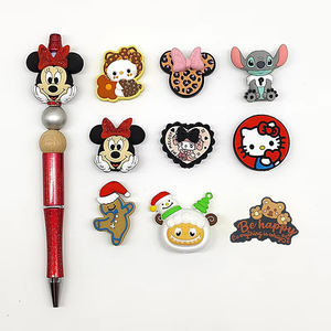 Cuentas <span class=keywords><strong>de</strong></span> Silicona Masticables <span class=keywords><strong>de</strong></span> Grado Alimenticio con Diseño 3D <span class=keywords><strong>de</strong></span> Dibujos Animados para Niños, Cuentas para Hacer Pulseras, Llaveros y Manualidades Dentales - Product Image 3