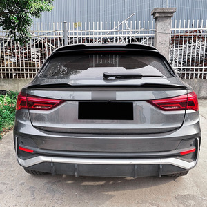 Audi Q3 F3 Sportback Rear Spoiler Blade Style Carbon Fiber Texture ABS <b>Trunk</b> Wing 2019+ - Product Image 2