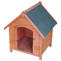Wasserdichtes Outdoor-Hundehaus & Zwinger aus Holz, Umweltfreundliches Tiermuster-Tannenholz Hundekäfig aus China