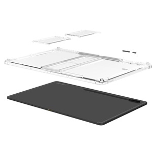 Custodia trasparente per tablet con protezione angolare a 4 airbag per Samsung Tab <span class=keywords><strong>S8</strong></span> <span class=keywords><strong>Ultra</strong></span> X900 X906 14.6 pollici 2022 - Product Image 6