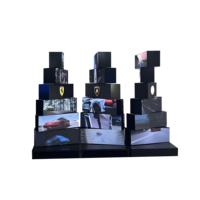 3-Säulen Mechanisch Rotierendes LED-Display mit 6 Schichten pro Säule Kombinations-Rotierender LED-Bildschirm