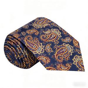 Corbata de Seda Jacquard con Diseño Paisley Floral, Marca Privada OEM, Logotipo Personalizado, Corbata de Lujo Tejida <span class=keywords><strong>para</strong></span> Hombre, Proveedor - Product Image 1