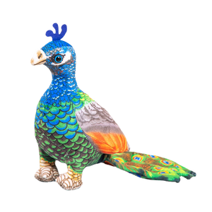 बच्चों के लिए तैयार किए गए नरम नकली तोते पक्षी मासाव ने बच्चों के लिए भरे खिलौने उपहार - Product Image 2