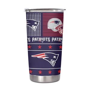 Vaso Térmico de Acero Inoxidable de los New England Patriots, Taza de Viaje de Fútbol Americano, Regalo de Navidad, Personalizado, Venta al Por Mayor - Product Image 1