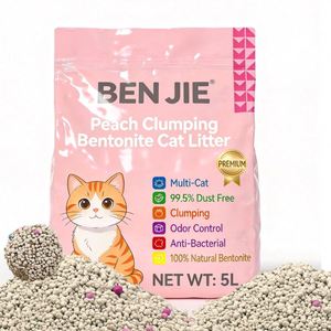 Litière pour chat en bentonite agglomérante en forme de boule, aux saveurs personnalisées, écologique et durable, certifiée BSCI - Product Image 1