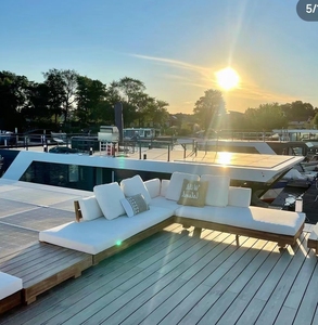 Casa Flotante de Aluminio de Lujo con Descuento de Año Nuevo, Diseño Moderno, Plataforma Flotante, Cocina de Fibra de Vidrio, Casa Flotante para Pesca - Product Image 3
