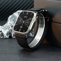 Abenteuerbereite Magnetische Nylonarmbänder für Apple Watch S11 10 Ultra 2 für iWatch Bänder Serie 9 8 SE 7 6 5 4 3