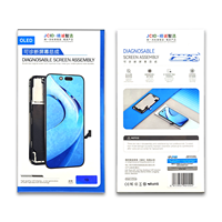 Écran OLED Incell FHD LCD JCID sans pièce inconnue, assemblage diagnostique facile pour iPhone 13 14 15 16 17 Pro Max