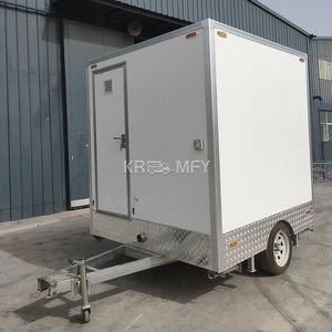 Baño Móvil Confortable de 2 Estaciones para Eventos al Aire Libre, Remolque de Baños Portátiles 2025 - Product Image 6