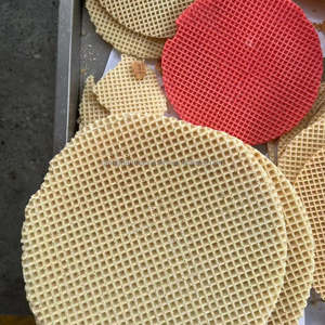 Máquina de fabricación de rollos de huevo Barquillo completamente automática, máquina de fabricación de cono de azúcar enrollado, máquina de cono de oblea - Product Image 5